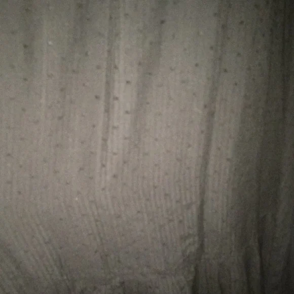 Loft Black Long Sleeve Clip Dot Dress - Picture 6 of 10